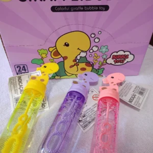 Brinquedo Bolhas de Sabao Giraffe Bubble 24 Peças