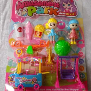 Brinquedo Boneca Kit Parquinho E Acessorios