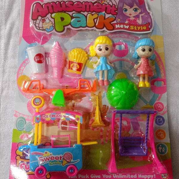 Brinquedo Boneca Kit Parquinho E Acessorios