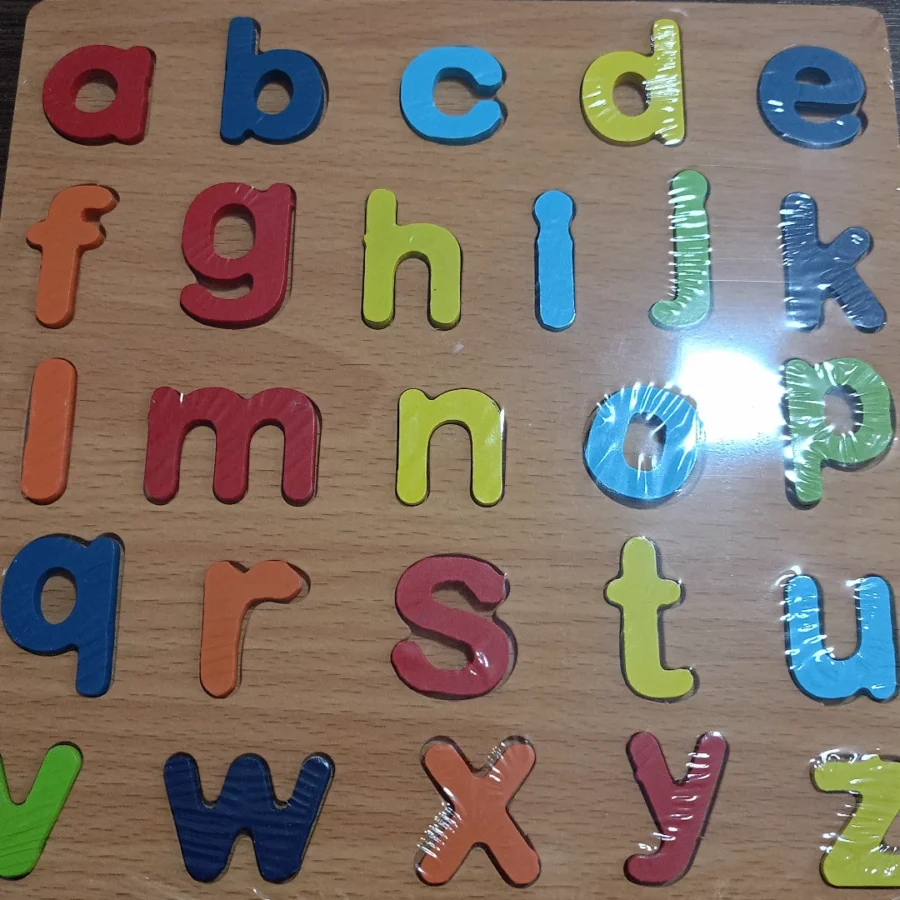 Brinquedo Educativo Letras” Menusculas ”