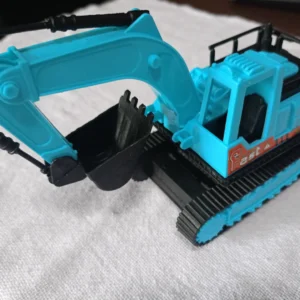 BriNquedo Escavadeira de Plastico C/Motor A Fricçao
