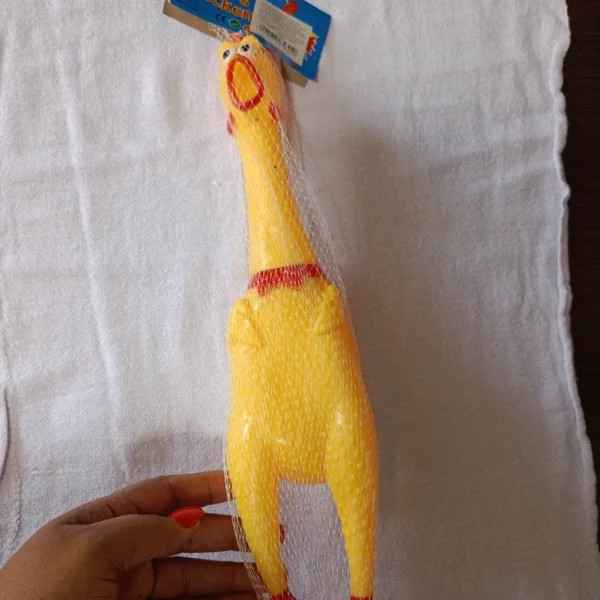 BRINQUEDO Galinha Vinil 37CM