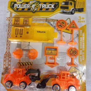 Brinquedo Kit Carrinho Construçao28X23CM