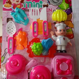 Brinquedo Kit Cozinha 43X31CM 17 peças