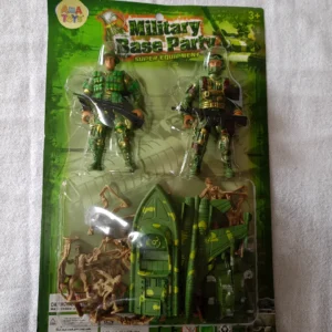 Brinquedo Kit Militar 28X18CM