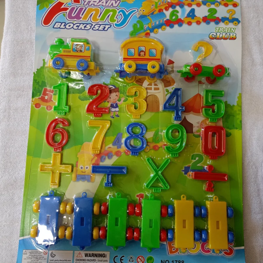 BRINQUEDO Tren C/Numeros Montar