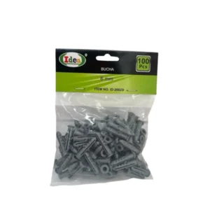 Bucha 6MM 100PÇS Idea