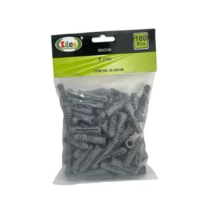 Bucha de Nylon 8MM 100PÇS iDEA