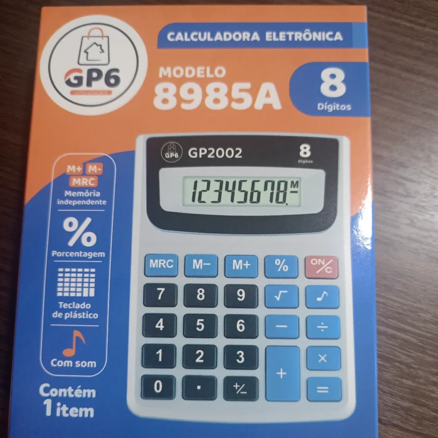 CALCULADORA 8DIGITO