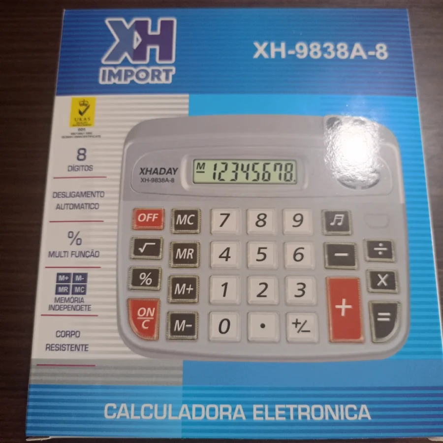 CALCULADORA ELETRONICA 8 DIGITOS