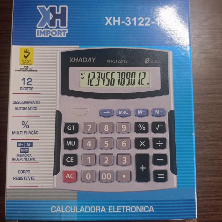 CALCULADOURA 12DIGITOS