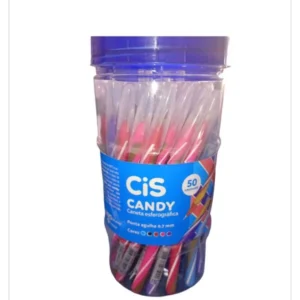 Caneta Cis  Candy ponta agulha 0.7 50 unidades