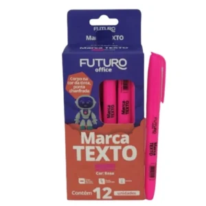 Caneta marca texto 12 |Peças  Rosa