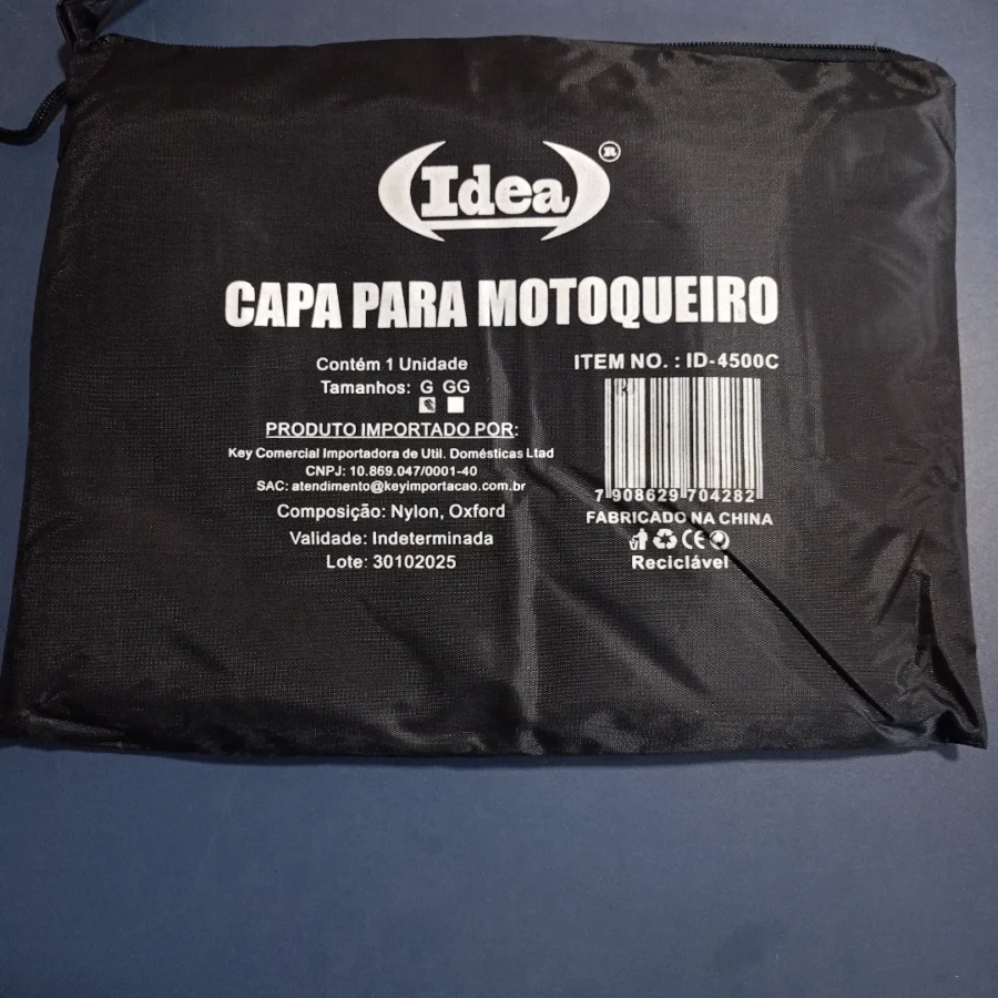 CAPA PARA MOTOQUEIRO G/GG