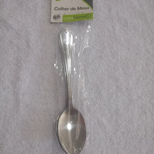 Colher De Mesa  6 Peças Aço