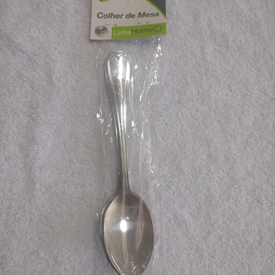 Colher De Mesa  6 Peças Aço