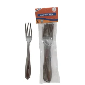 Conjunto de garfo Mesa inóx 6 PÇS