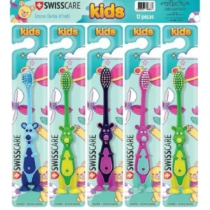 Escova Dental Infantil Macia Canguru 12PÇS