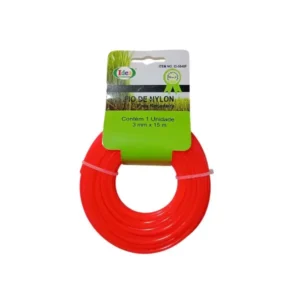 Fio de Nylon p/ Roçadeira 3mmx15 Idea