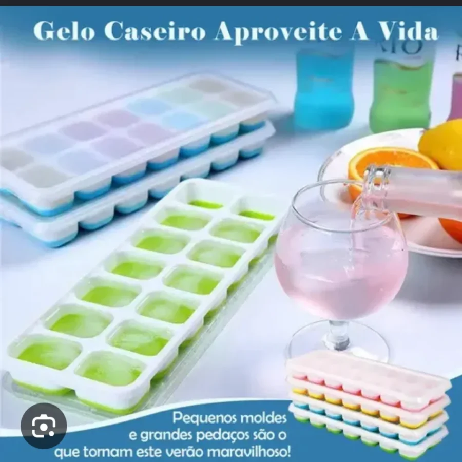 FORMA PARA GELO 20,5CM SILICONE