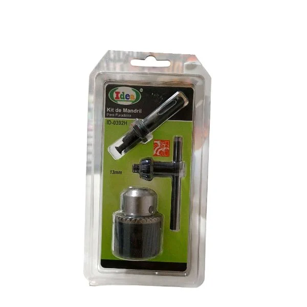 Kit Mandril p/ Furadeira 3 pçs Idea