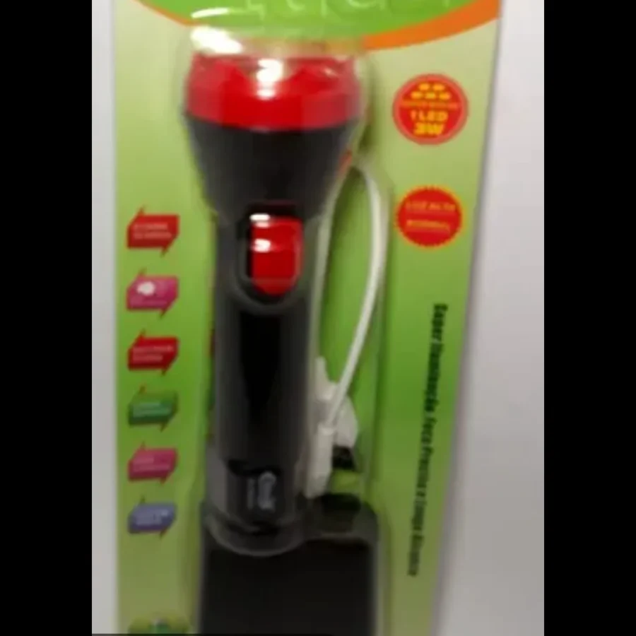 LANTERNA DE LED RECARREGAVEL 3W