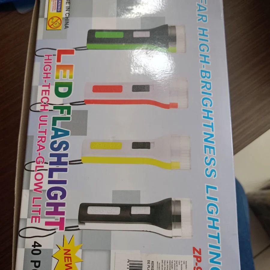 Lanterna Led flashight40 Peças  High Ultra -glow Lite