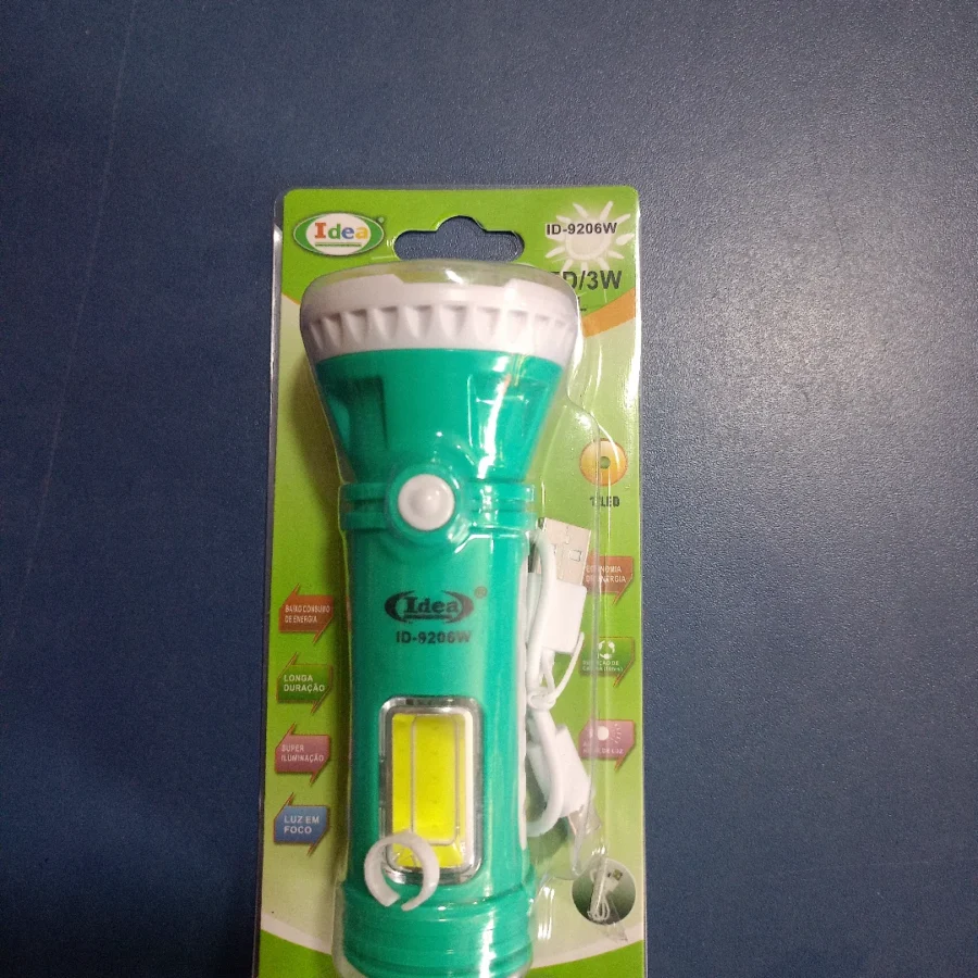 LANTERNA RECARREGAVEL 1LED /3WEM