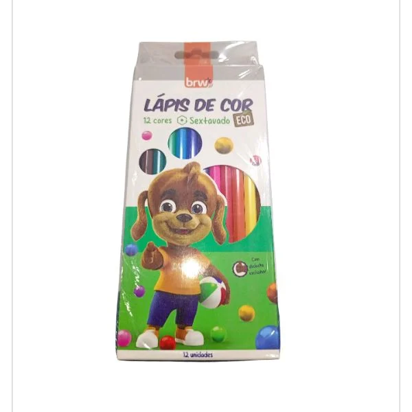 lapis de cor  12 cores