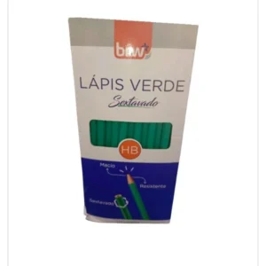 Lapis Verde Sextavado HB 144 unidades