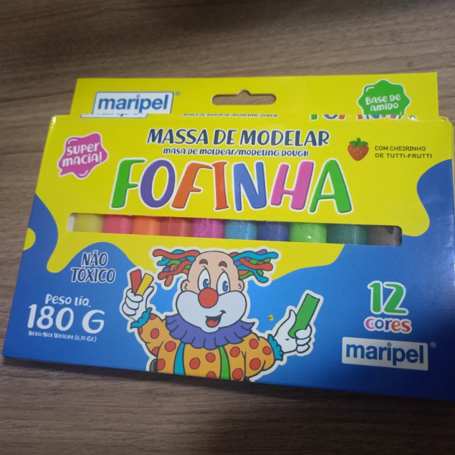 MASSA MODELAR 12 UNIDADES