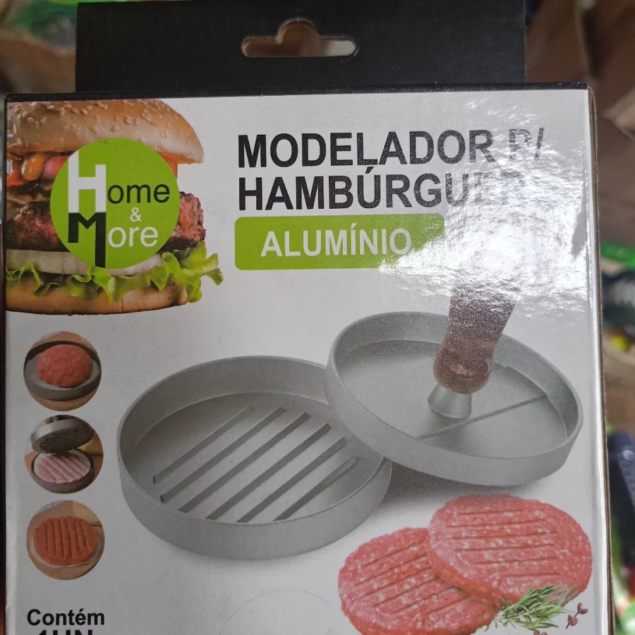 Modelador P/ Hambùrguer Aluminio Contem 1