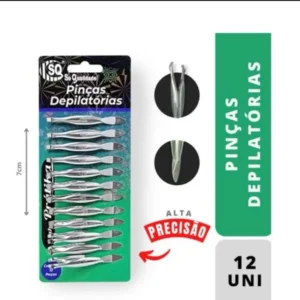 Pinças Depilatorias 12PÇS SQ