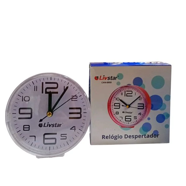 Relógio Despertar de Mesa Livstar