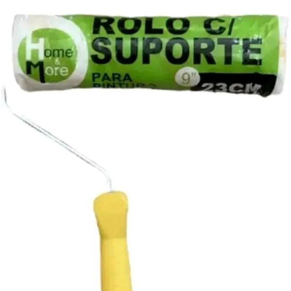 Rolo Com Suporte P/ Pintura Profissional 9'' 23 CM