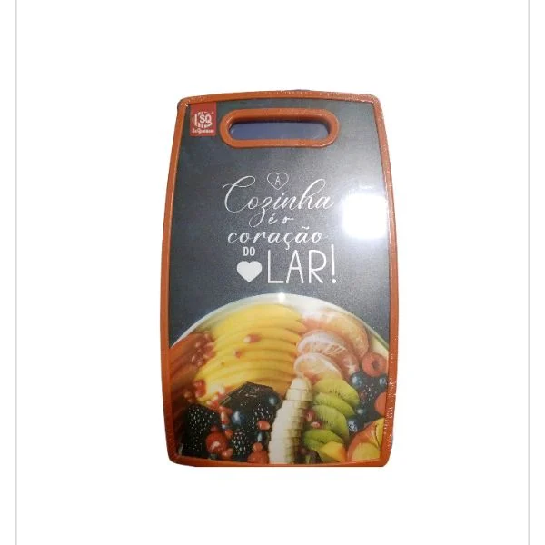 Tabua p/alimentos /Estampada  23CM /37 CM