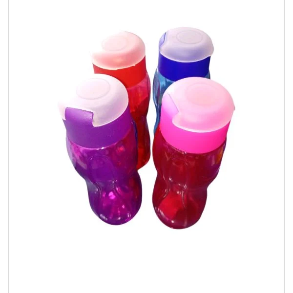 vaso de agua 4 cores  unidades roxo,azul,vermelho e rosa 400ML